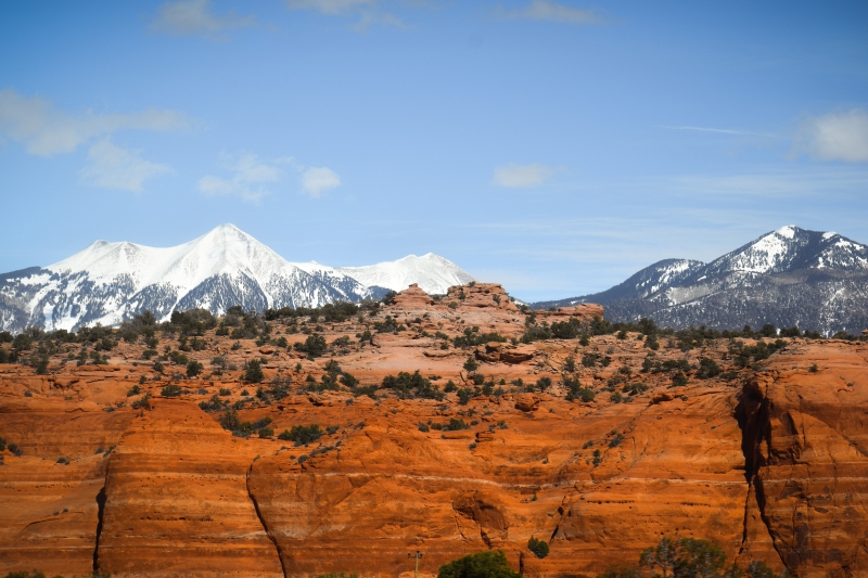 Utah Mountains by artist Nick Chalhoub
